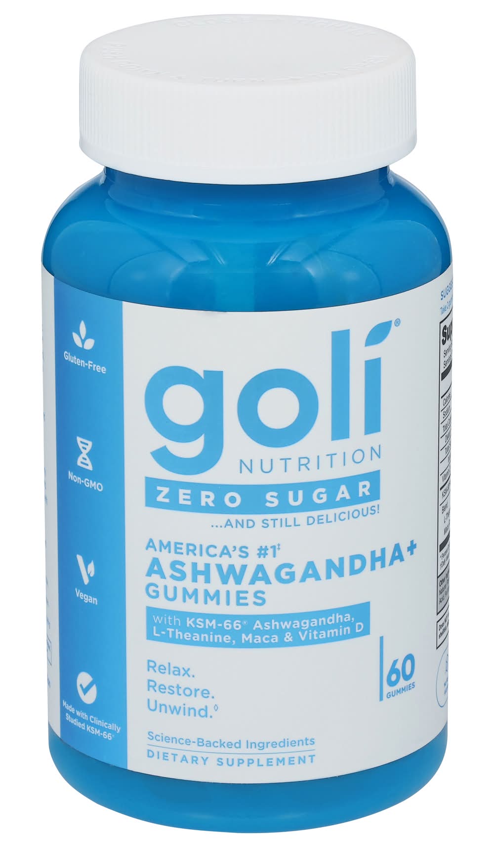 Goli Nutrition Ashwagandha+ Gummies (60 ct)