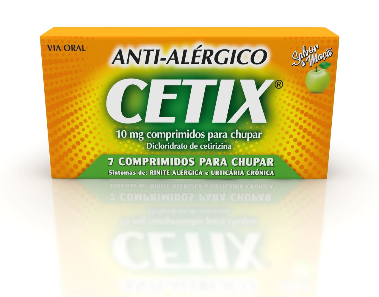 Cetix Cetirizina 10mg emb. 7 comprimidos