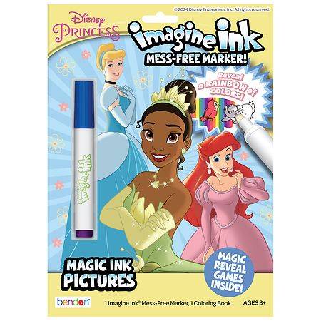 Bendon Imagine Ink Color Book - 1.0 ea