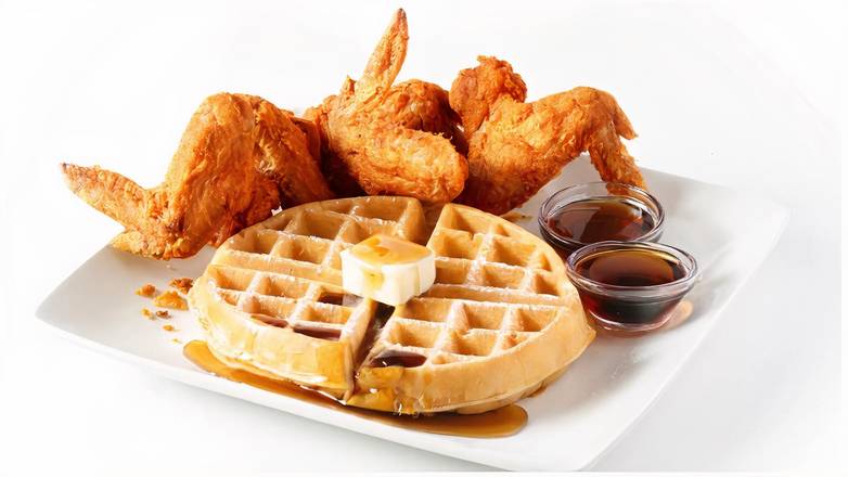 Waffle & 4 Wings