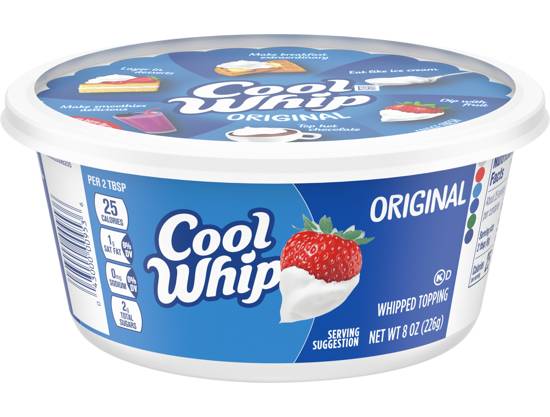 Cool Whip Original Whipped Topping 8oz Container