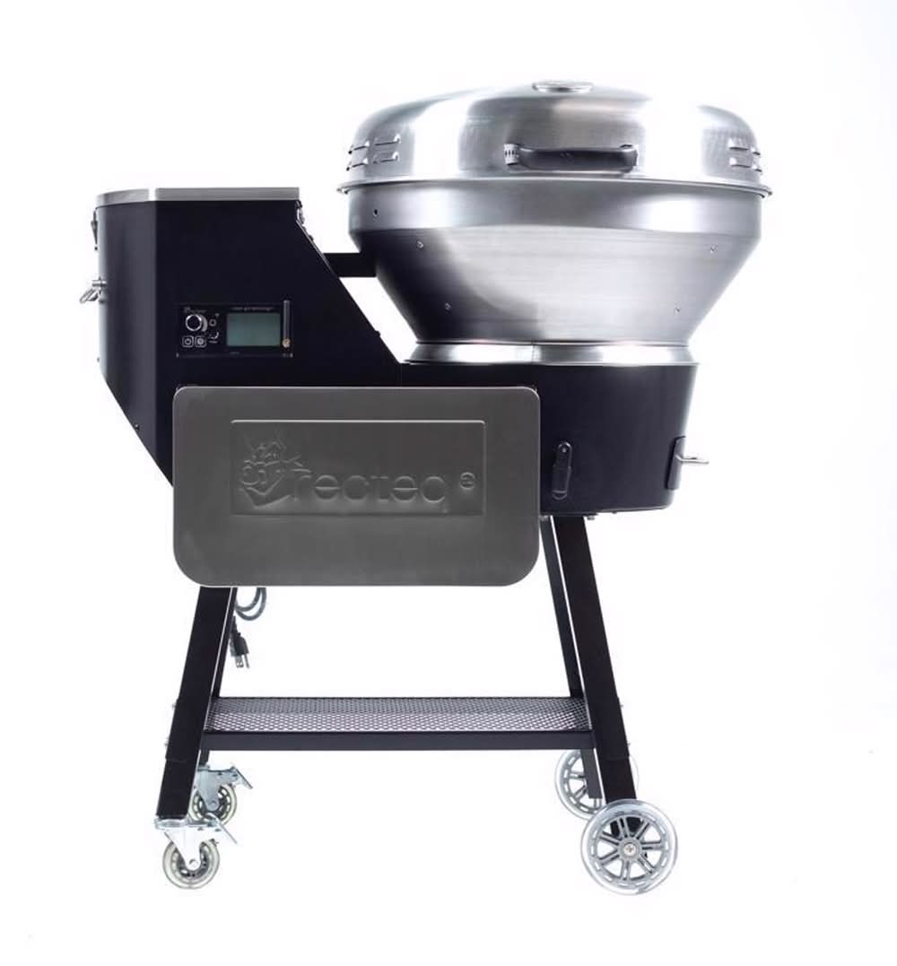 Recteq B380X Bullseye Deluxe 380 Wood Pellet Wifi Grill And Smoker Black/Silver