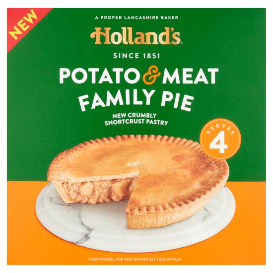 Holland's Potato & Meat Family Pie