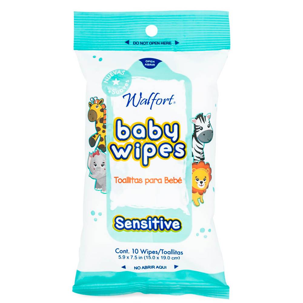 Walfort toallitas bebes 12 pz (1 pza)