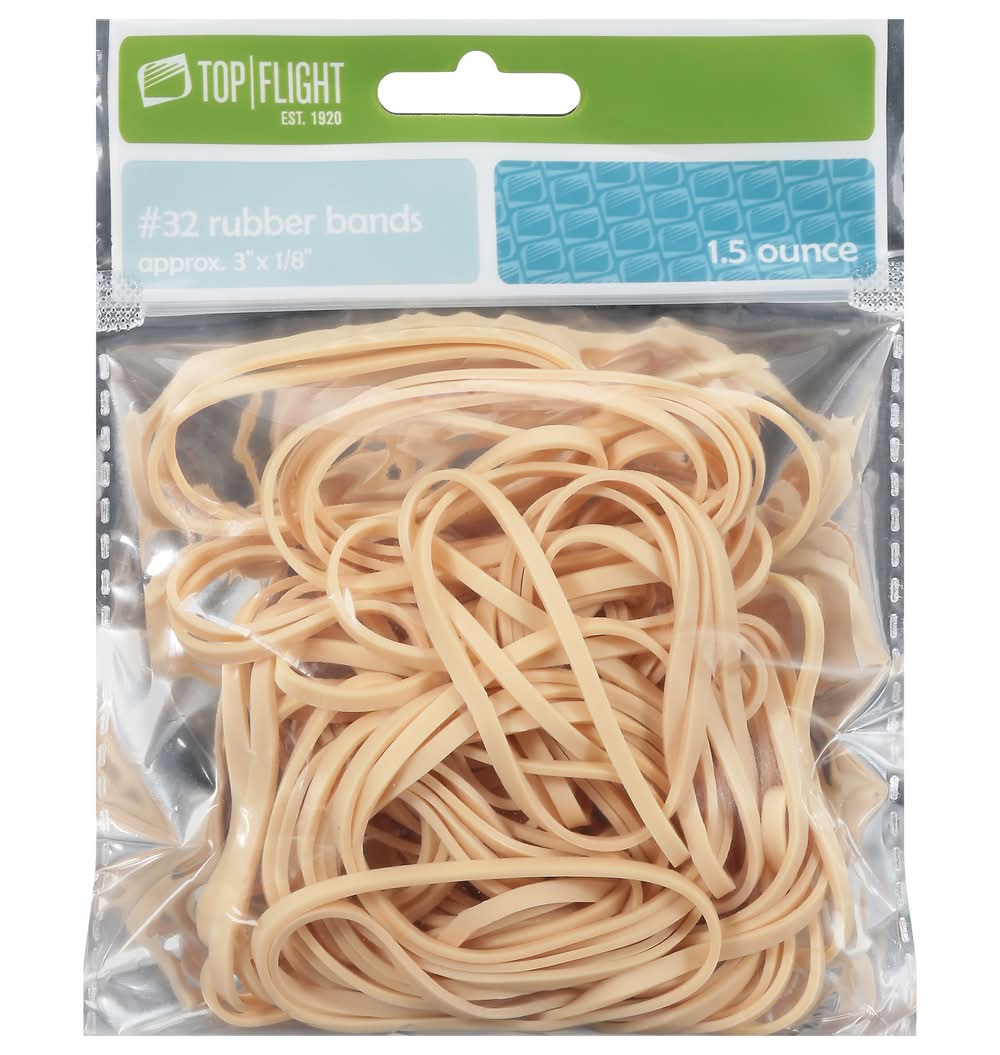 Top Flight Rubber Bands (1.5 oz, 32 ct)
