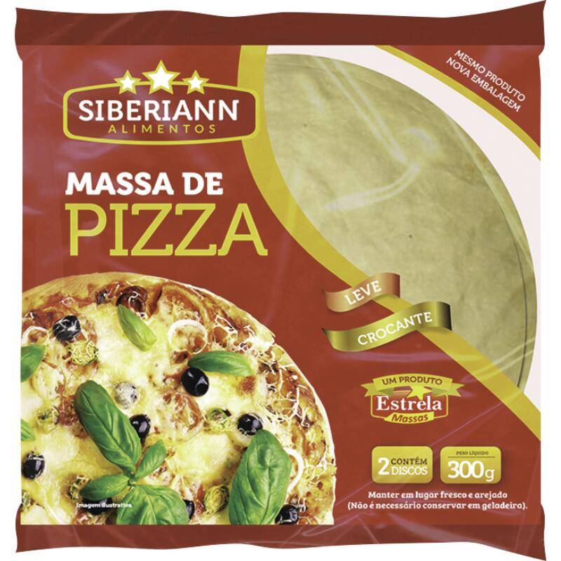 Estrela massas massa para pizza disco (300g)