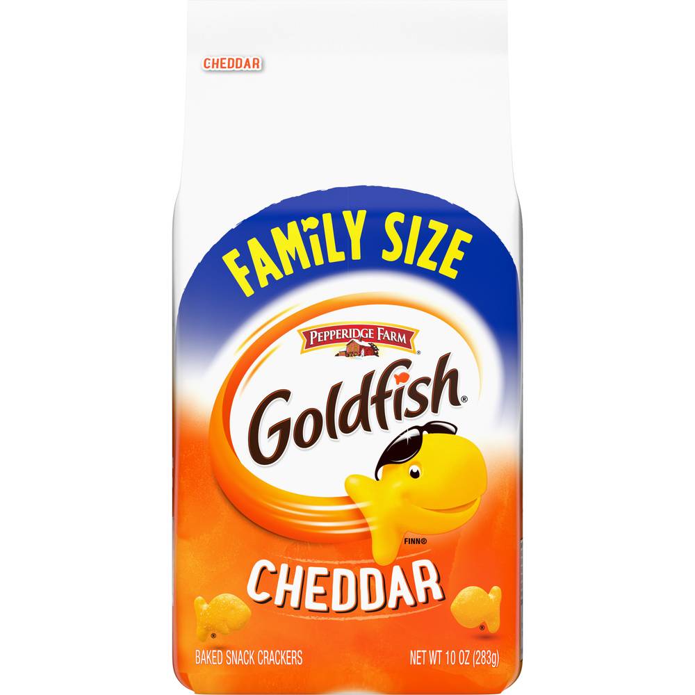 Pepperidge Farm Goldfish Family Size Cheddar Snack Crackers