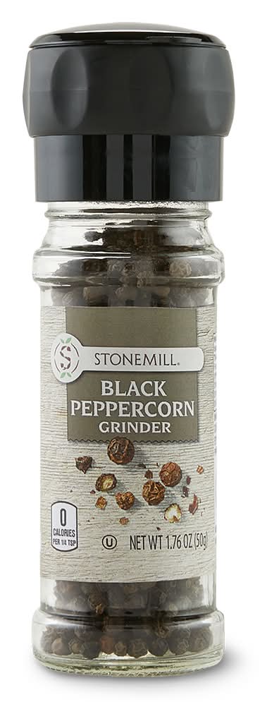 Stonemill Black Peppercorn Grinder (1.76 oz)