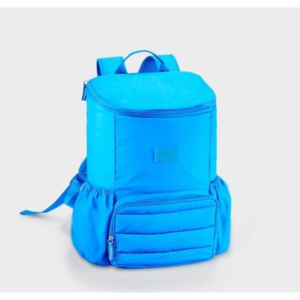 Fit & Fresh 24-can Backpack Cooler (blue)