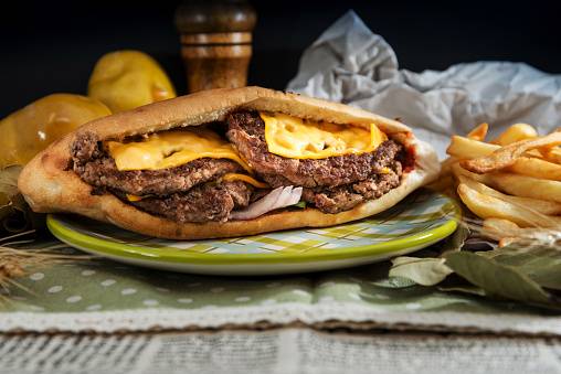 🥙 🥤 🍟  Menu Sandwich Steak