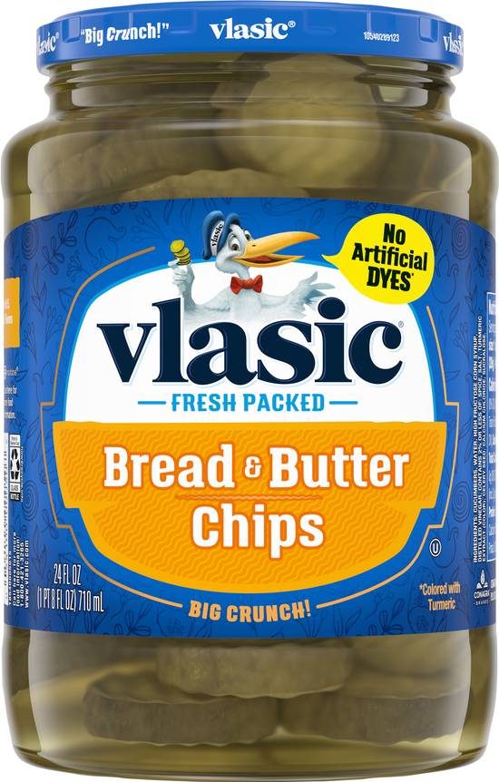 Vlasic Fresh Packed Bread & Butter Chips Pickles