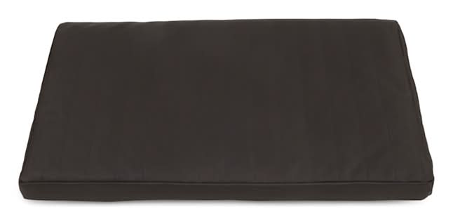 EveryYay Happy Place Black Durable Dog Mat, 30" L X 19" W X 2" H
