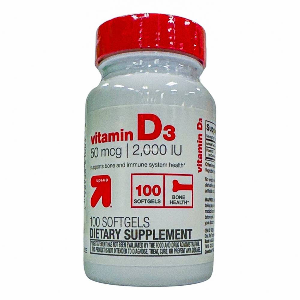 Up & Up Vitamin D Dietary Supplement Softgels