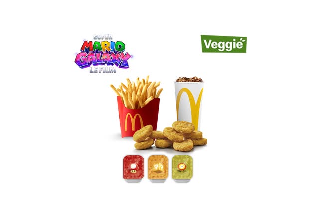9 VEGGIE McPLANT® NUGGETS SAUCES POWER-UP