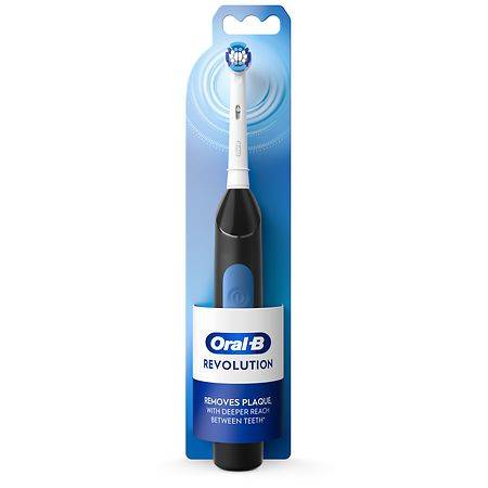 Oral-B Revolution Battery Toothbrush With Brush Head