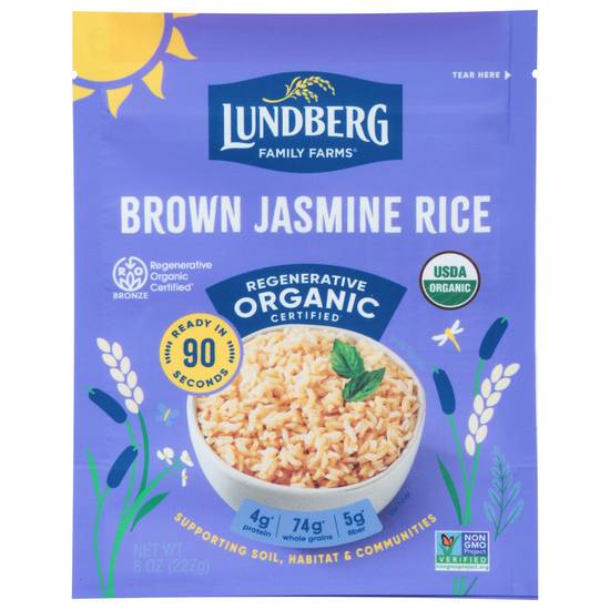 Lundberg Family Farms Brown Thai Hom Mali Organic Jasmine Rice