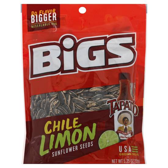 Bigs Chile Limon Sunflower Seeds (tapatio chile limon)
