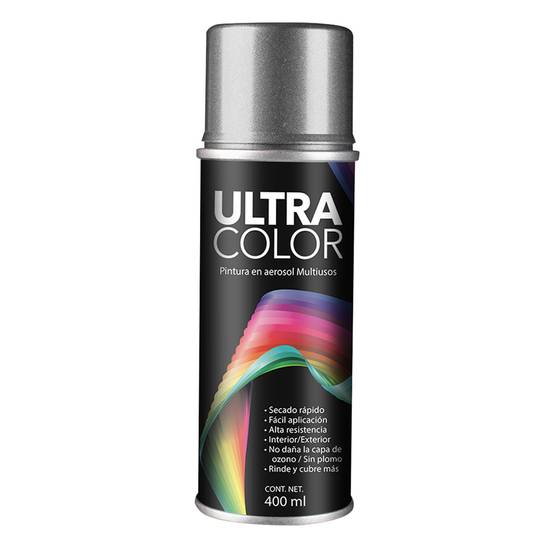 Ultra color pintura en aerosol gris (400 ml)