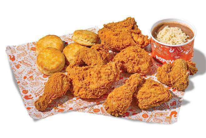 popeyes fried chicken bucket