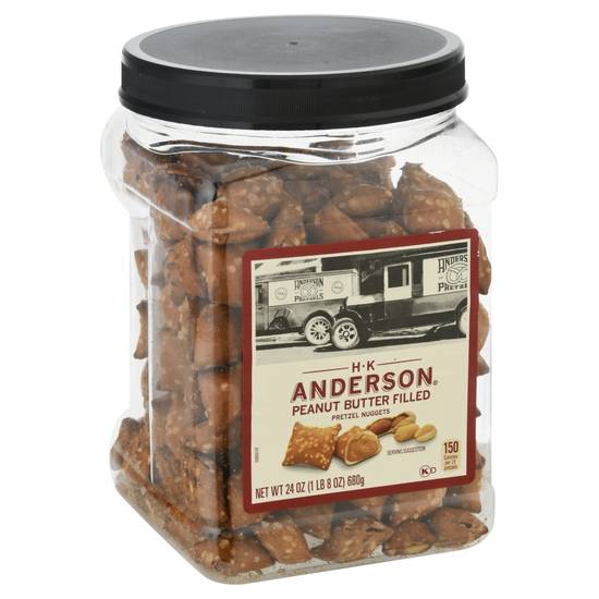 H.k Anderson Peanut Butter Filled Pretzel Nuggets (24 oz)