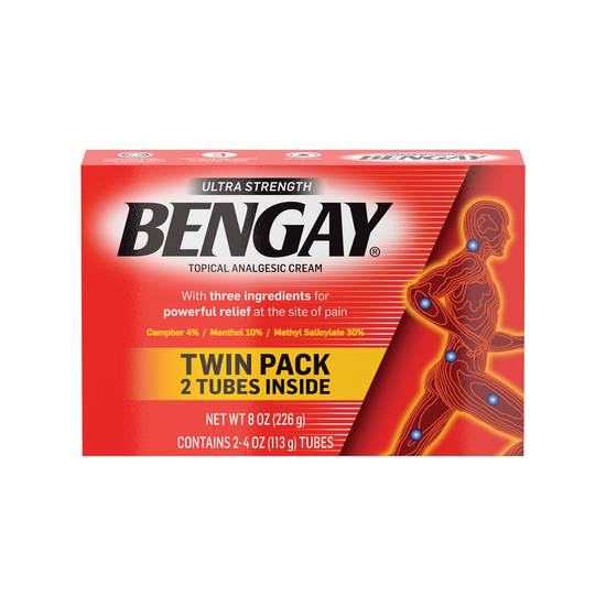 Johnson's Bengay Ultra Strength Pain Relieving Cream (8 oz)