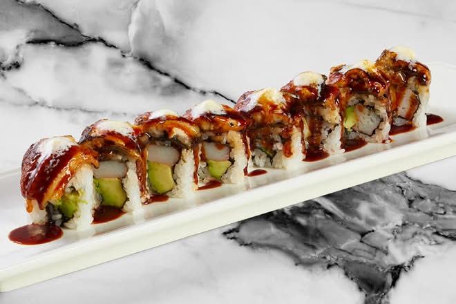 Eel & Mascarpone Roll (8)