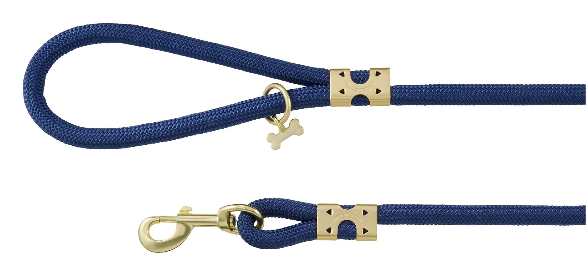 Top Paw® Rope Dog Leash, Fashion Rope Dog Leash, Multiple Colors, 4' Long (Color: Blue)