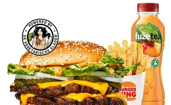 Veggie Big King XXL menu