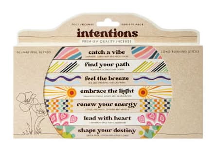 Intentions Incense 70-Count Variety Pack Intentions