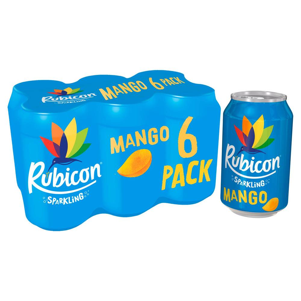 Rubicon Sparkling Mango 6x330ml