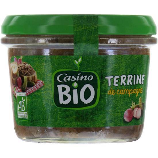 Casino Bio Terrine de campagne - Biologique 180g