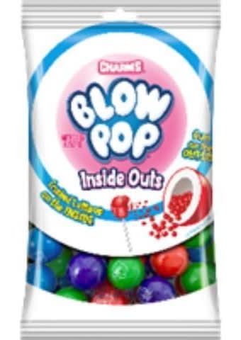 Charms Blow Pop Inside Outs Gumballs, Assorted (7 oz)