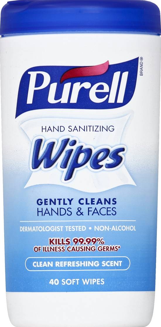 Purell Clean Refreshing Scent Hand Sanitizing Wipes (40 ct)