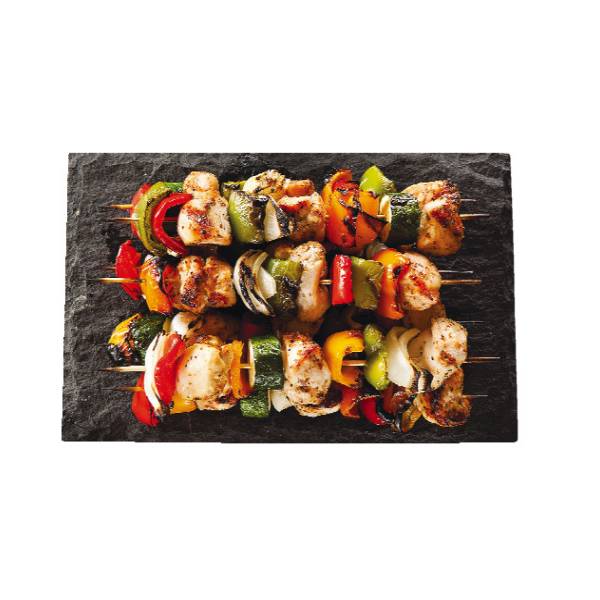 Gourmet Chicken Kabob With Peppers & Onions