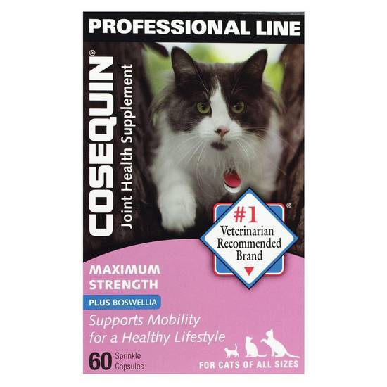 Cosequin Joint Health Plus Boswellia Cat Supplement, pack Of 60 Tablets