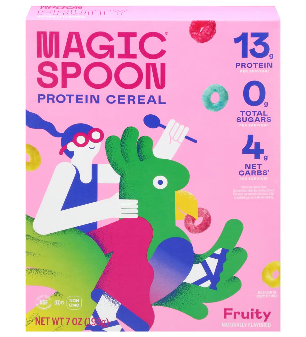 Magic Spoon Grain-Free Cereal, Fruity (7 oz)