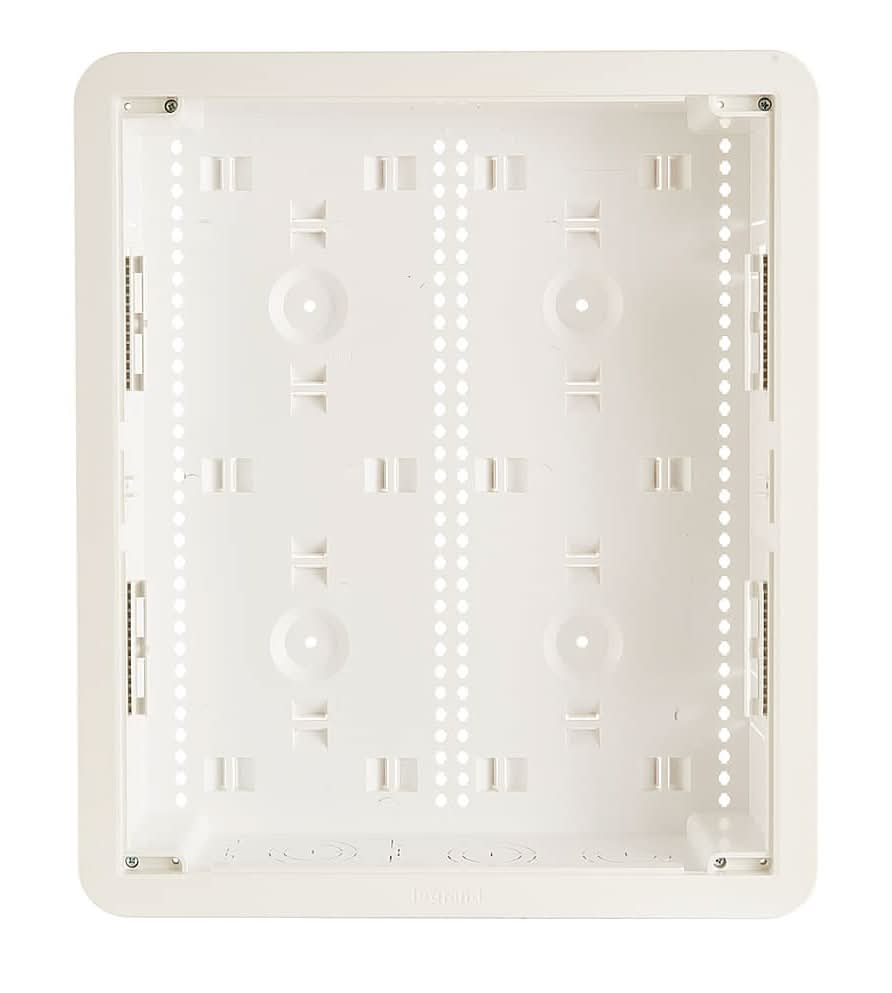 Sanus - TV Media In-Wall Box - 17" - White