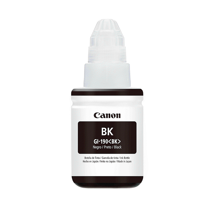 Canon · Botella de tinta gi-190 negro