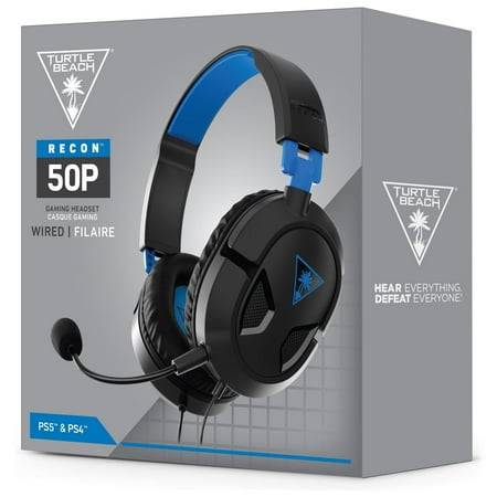 Turtle Beach Recon 50p Wired Gaming Headset For Playstation Ps4 and Ps5