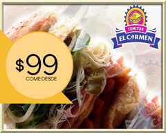 Cemitas El Carmen [Plaza Cruz del Sur]