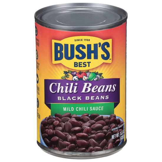 Bush’s Mild Chili Sauce Black Beans
