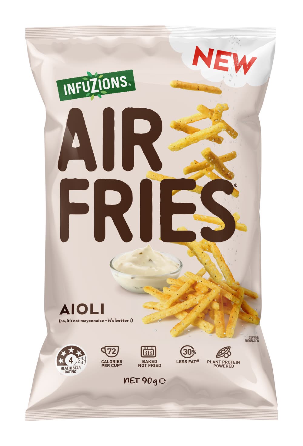 Majans Infuzions Air Fries, Aioli (90g)