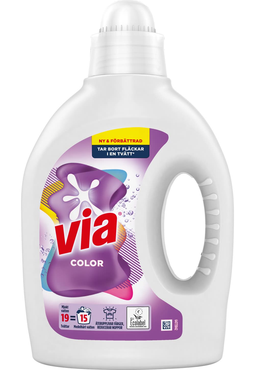 VIA COLOR TVÄTTMEDEL FLYTANDE 760 ML