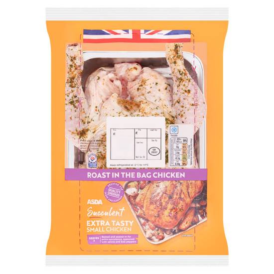 ASDA Butcher's Selection Extra Tasty Small Whole Chicken in a bag
