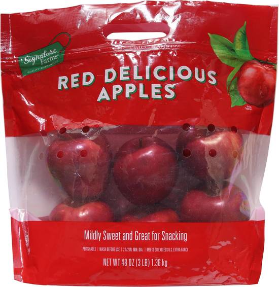 Signature Farms Red Delicious Apples (48 oz)