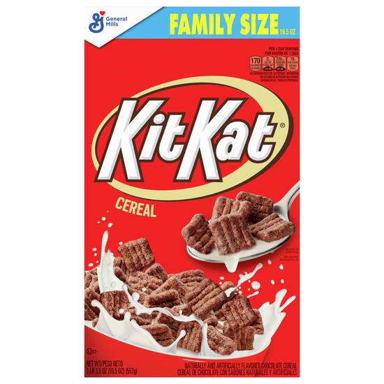 Kit Kat Family Size Breakfast Cereal (chocolate)