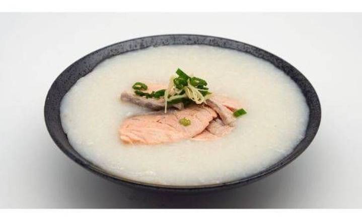 三文魚片粥