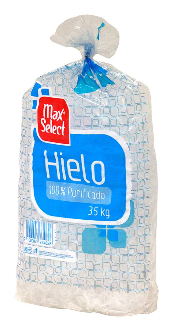 Max Select · Hielo purificado (3,5 kg)