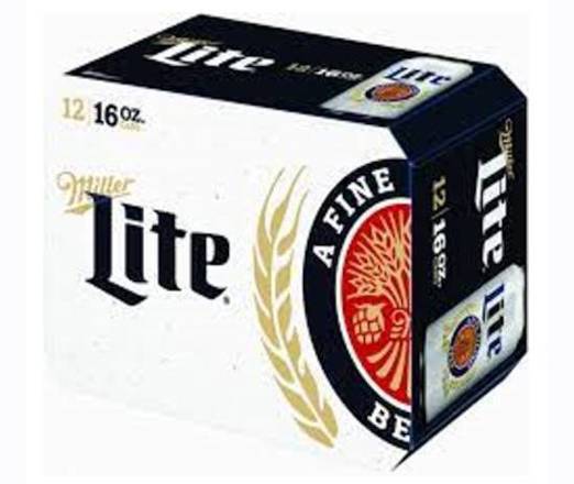 Miller Lite Pilsner Beer (12 x 16 oz)