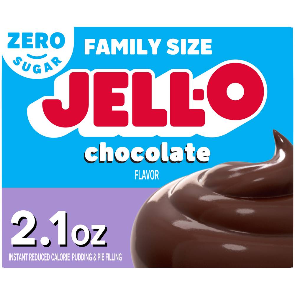 Jell-O Sugar Free Chocolate Instant Pudding & Pie Filling (2.1 oz)